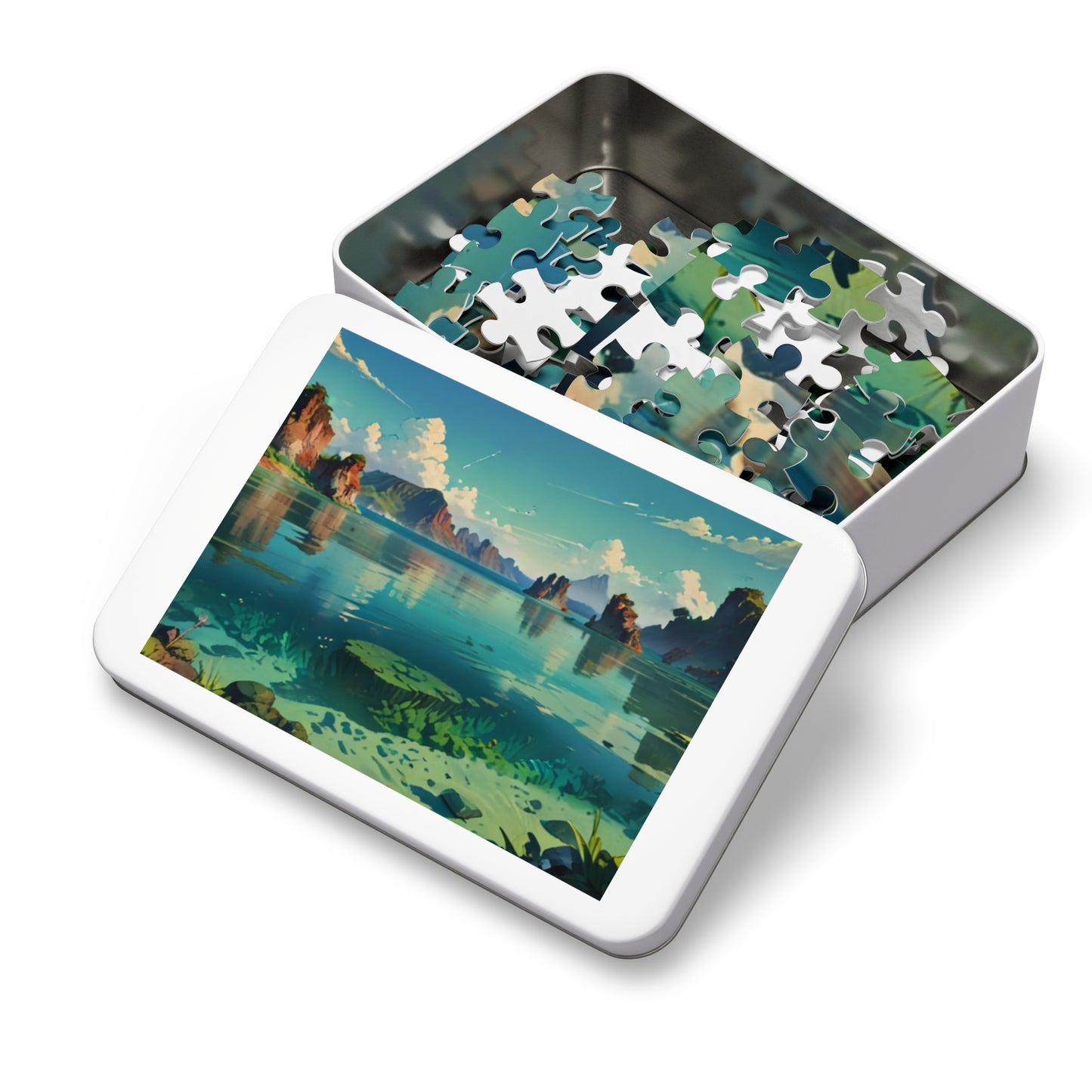 Jade Lagoon Jigsaw Puzzle (30, 110, 252, 500, 1000-Piece)