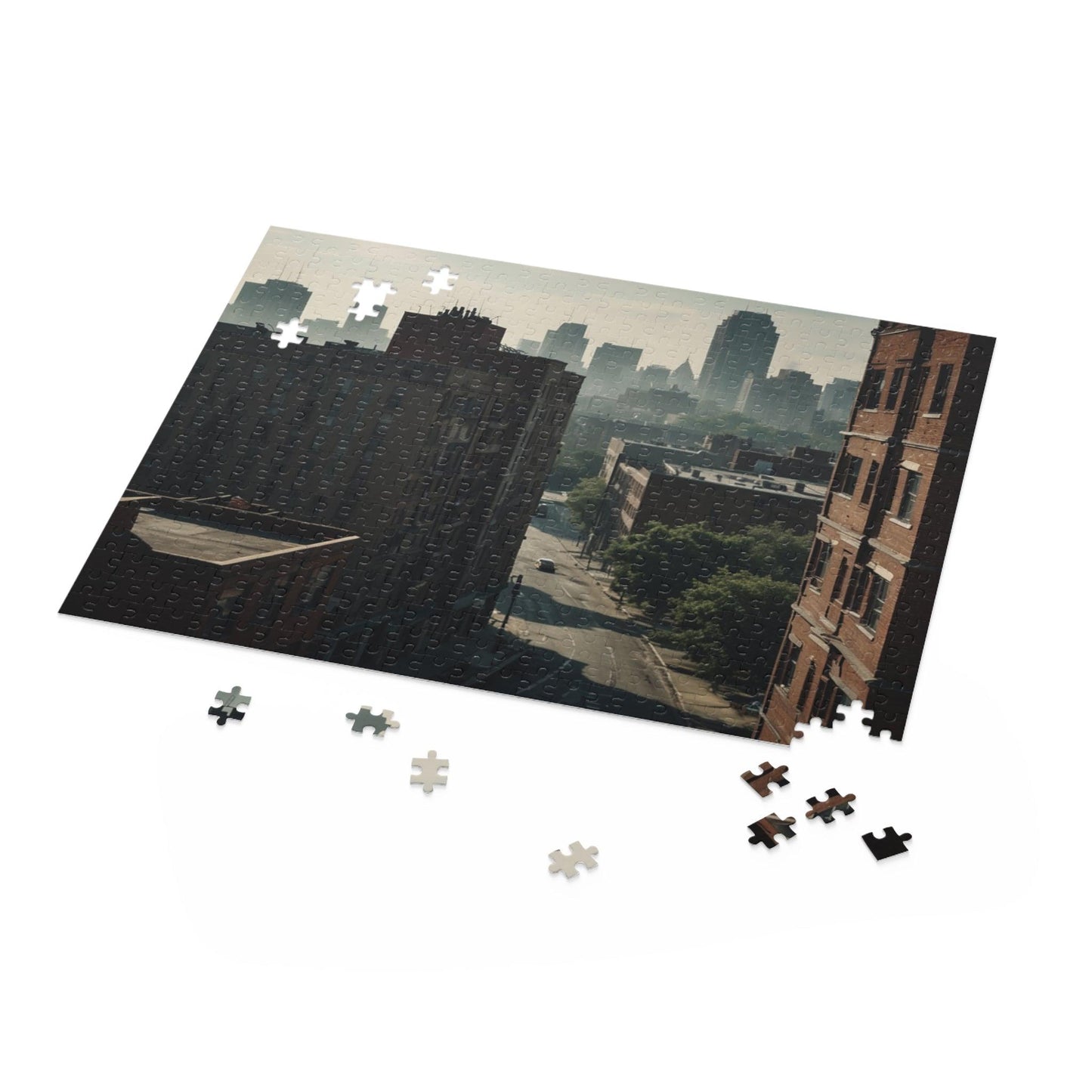 Urban Dawn Puzzle (120, 252, 500-Piece) - Puzzlers Paradise