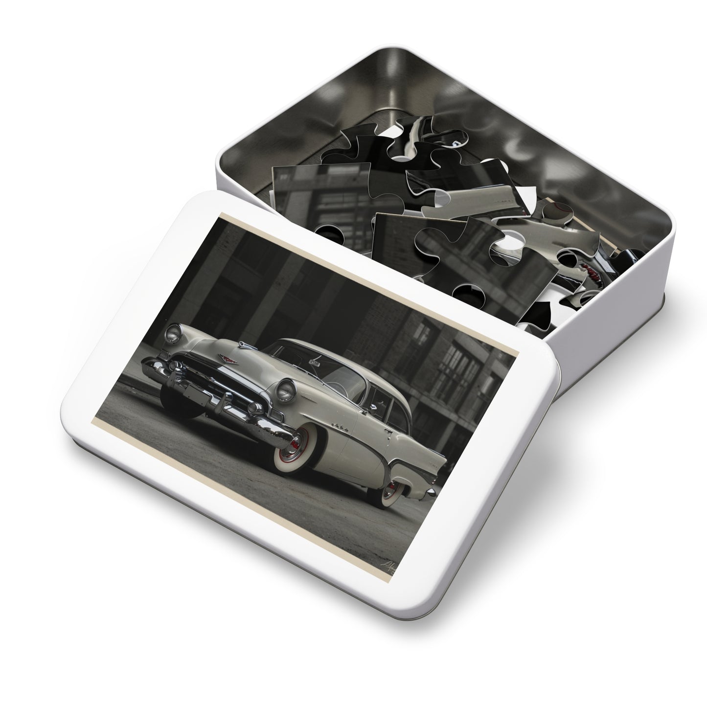Urban Classic Car Jigsaw Puzzle (252, 500, 1000-Piece)