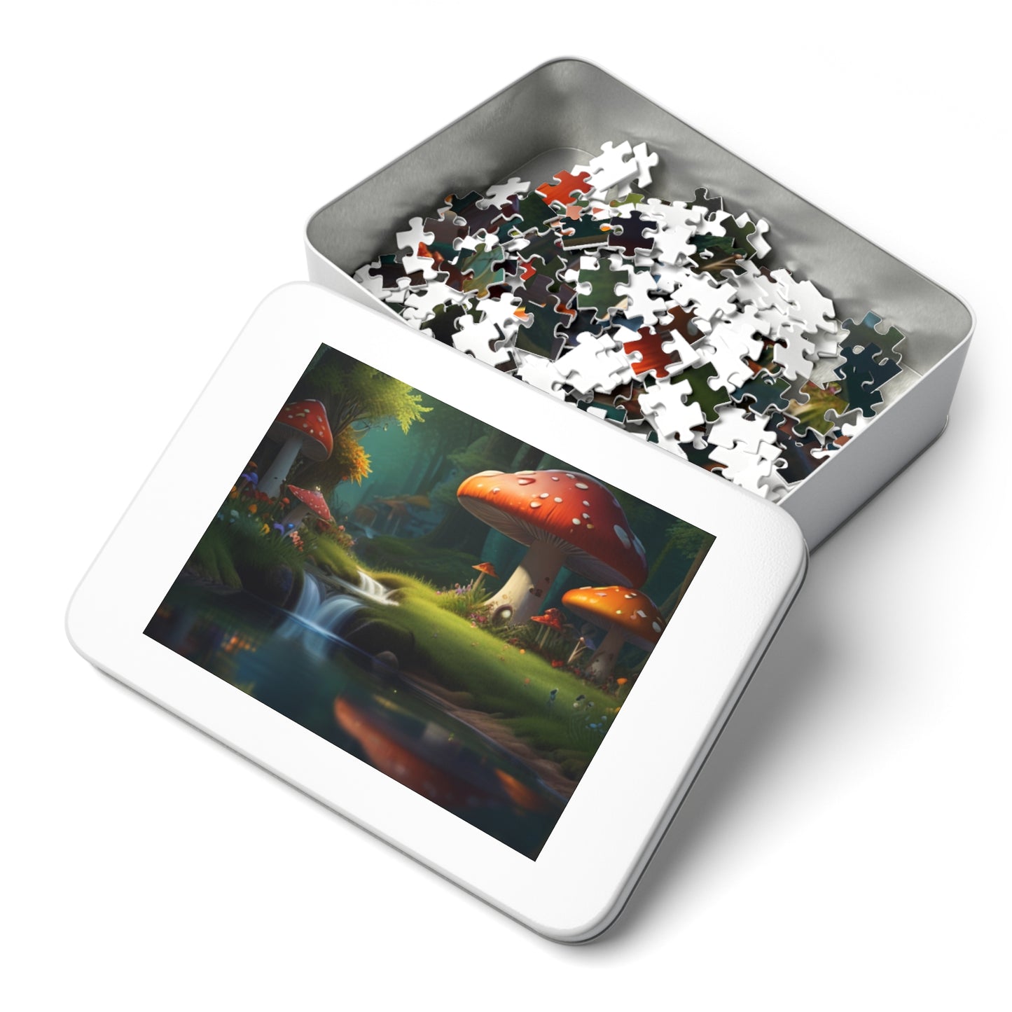 Mystic Mushroom Grove Jigsaw Puzzle (252, 500, 1000-Piece)