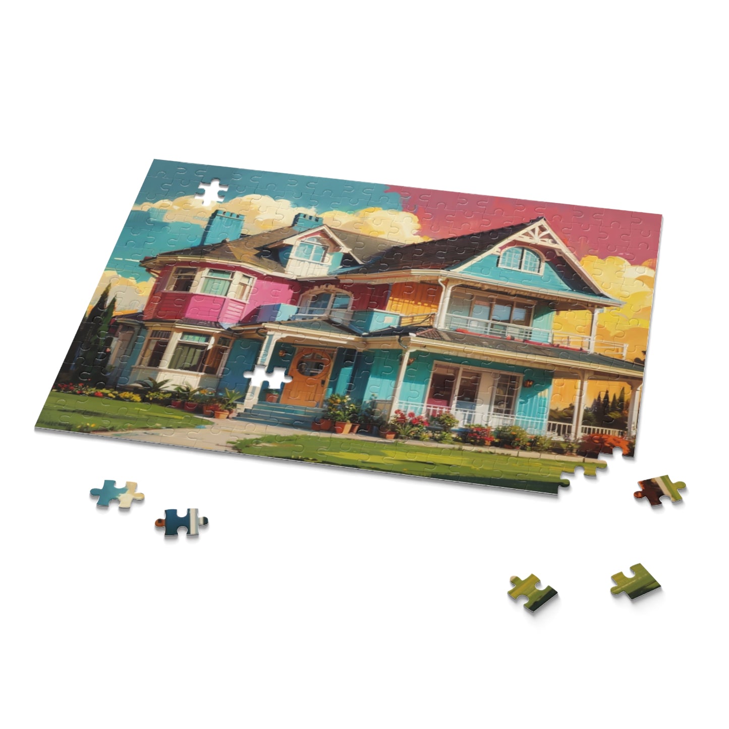 Victorian Charm Jigsaw Puzzle (120, 252, 500-Piece) - Puzzlers Paradise