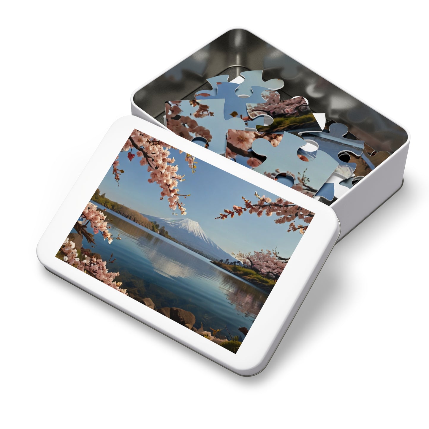 Mount Fuji Serenity Jigsaw Puzzle (252, 500, 1000-Piece) - Puzzlers Paradise