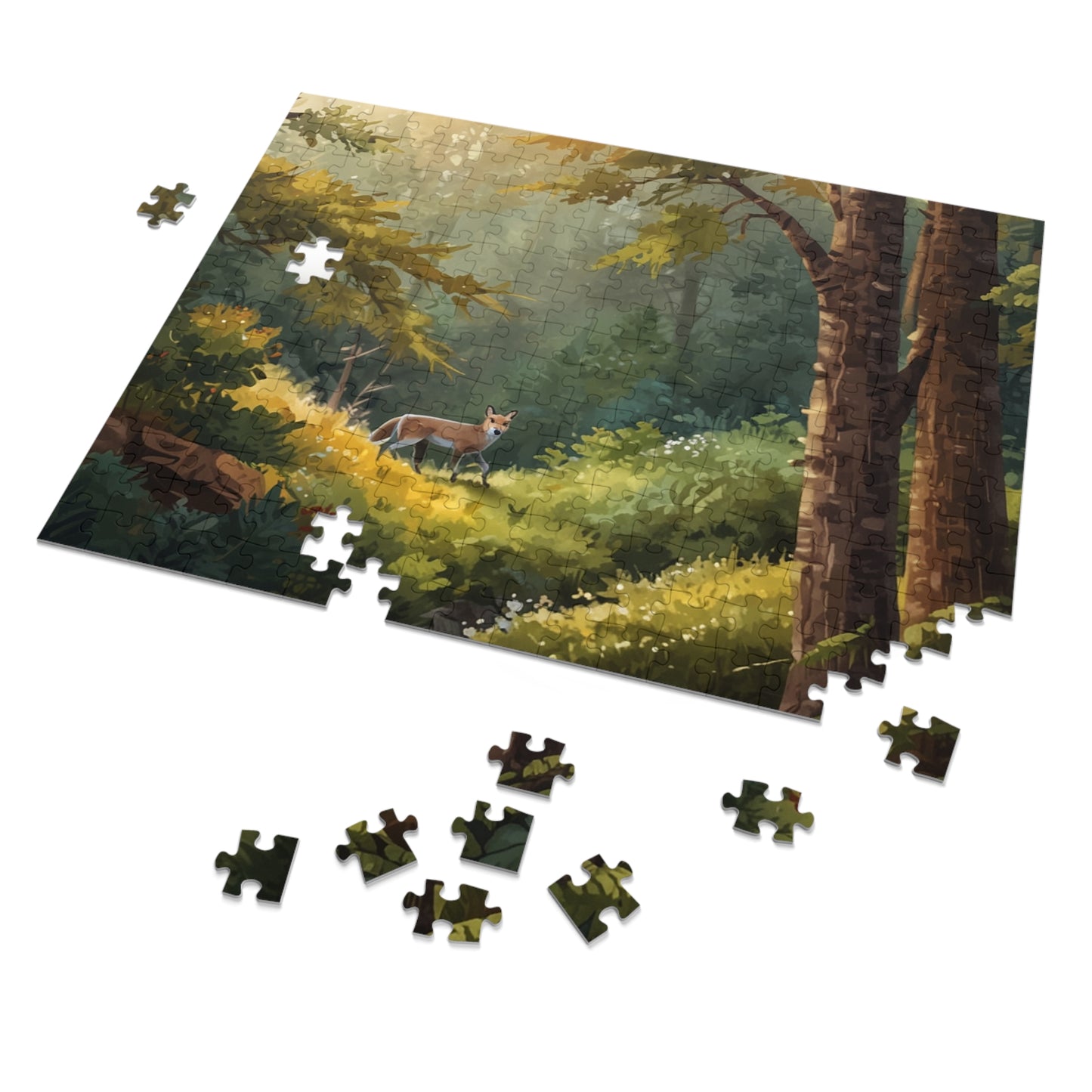 Great Smoky Mountains Forest Walk Jigsaw Puzzle (252, 500, 1000-Piece)