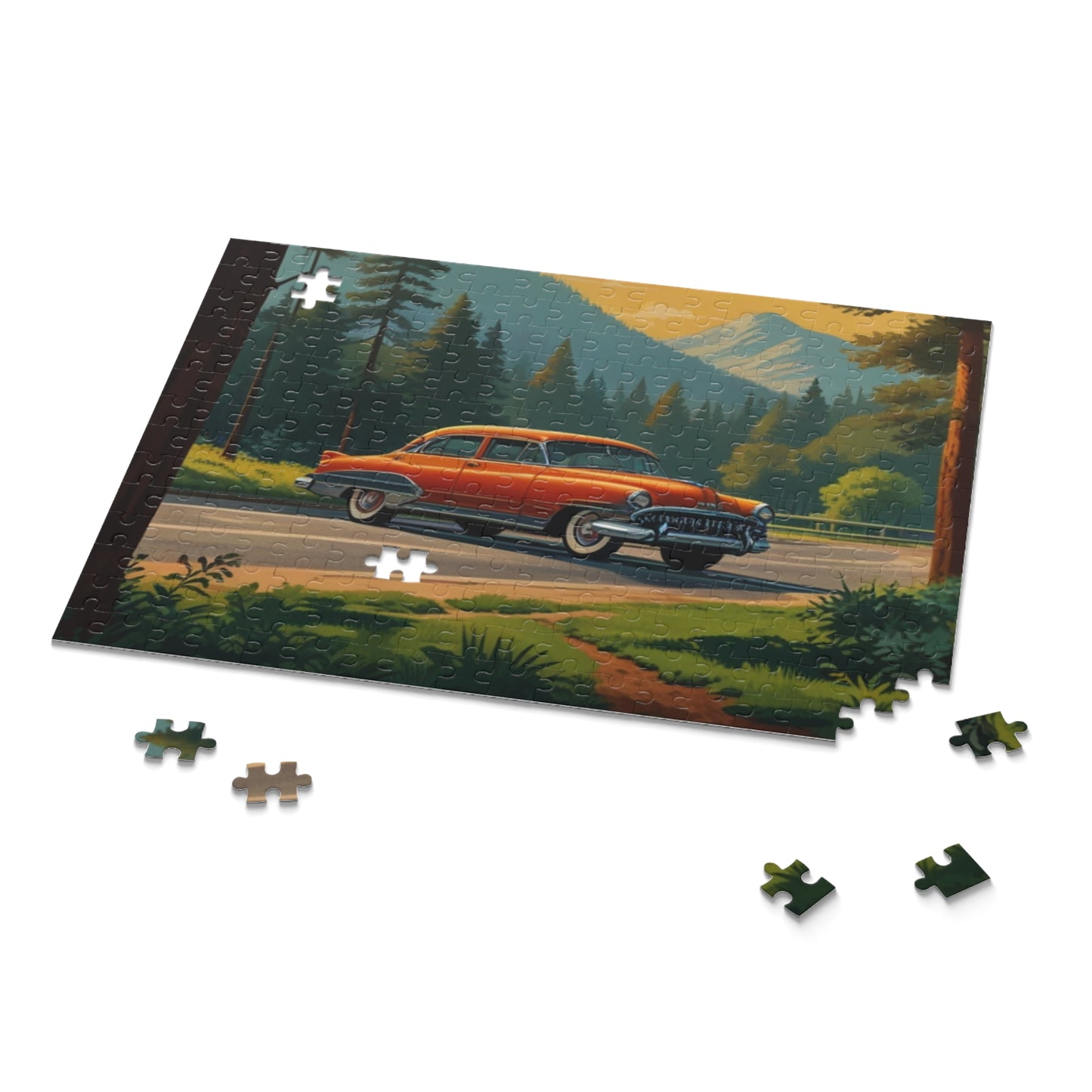 Sunset Drive Jigsaw Puzzle (120, 252, 500-Piece)