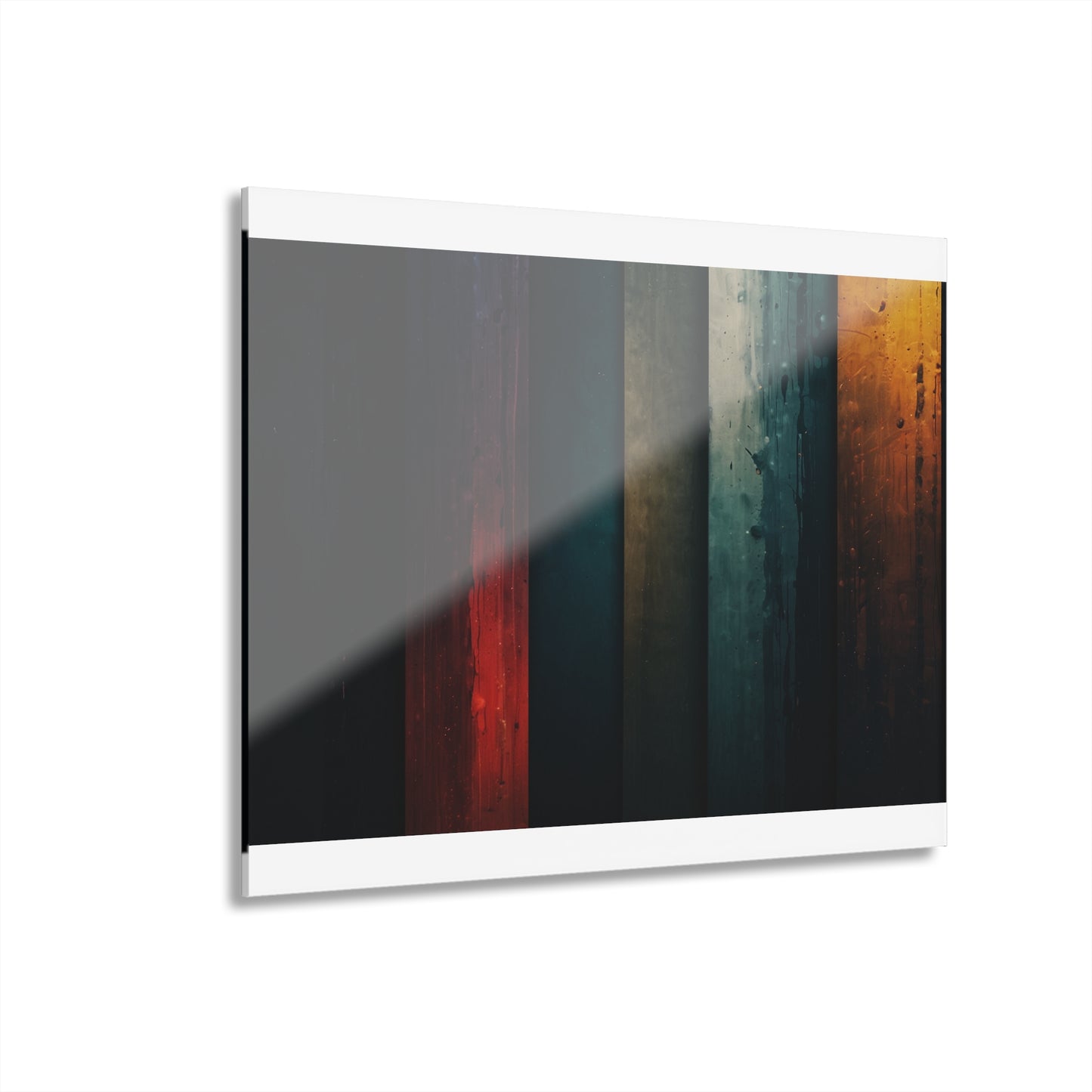 Spectrum Reverie: Premium Acrylic Wall Art Prints (French Cleat Hanging) Puzzlers Paradise