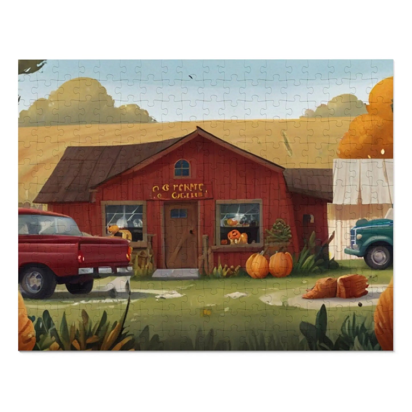 Harvest Haven Jigsaw Puzzle (252, 500, 1000-Piece) - Puzzlers Paradise