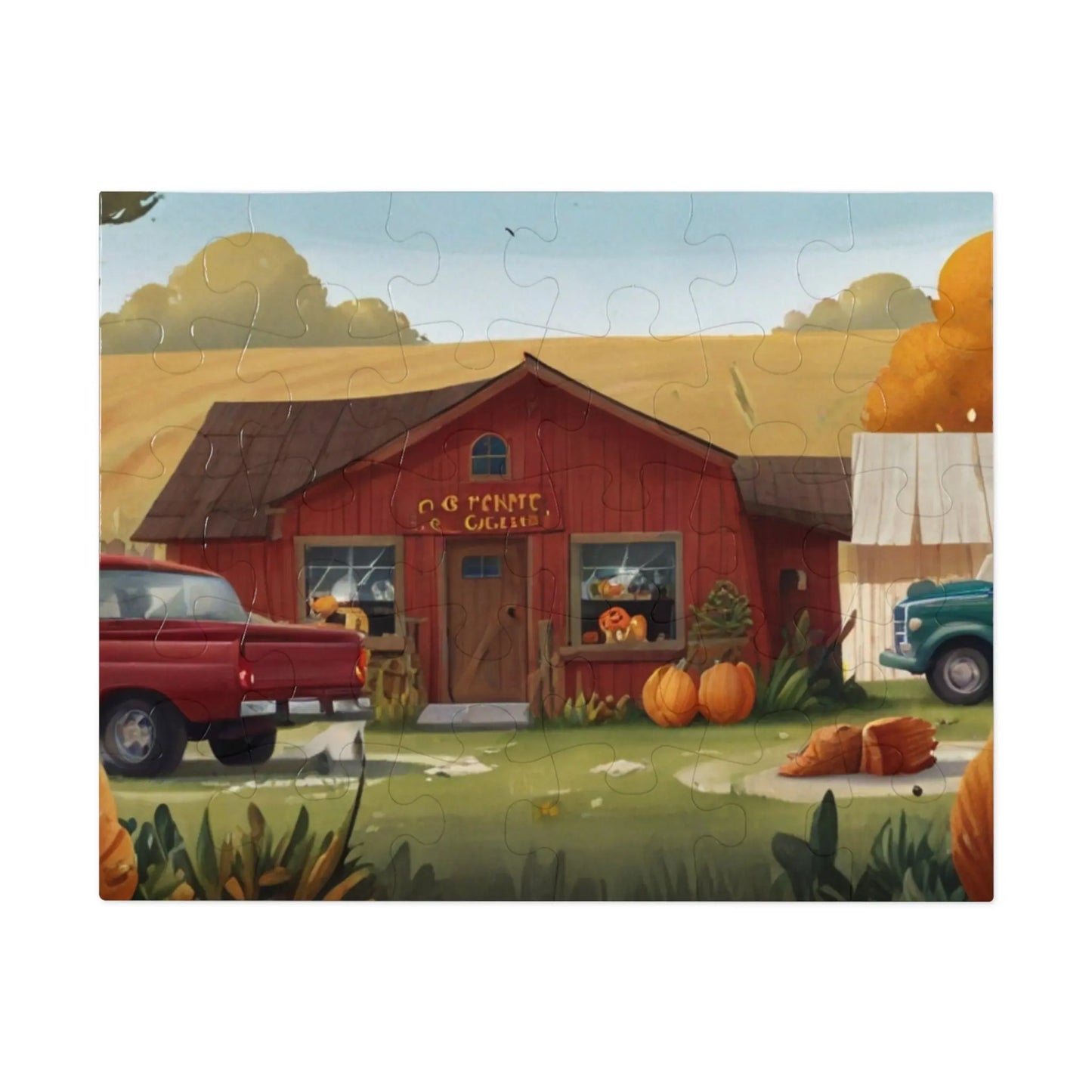 Harvest Haven Jigsaw Puzzle (252, 500, 1000-Piece) - Puzzlers Paradise