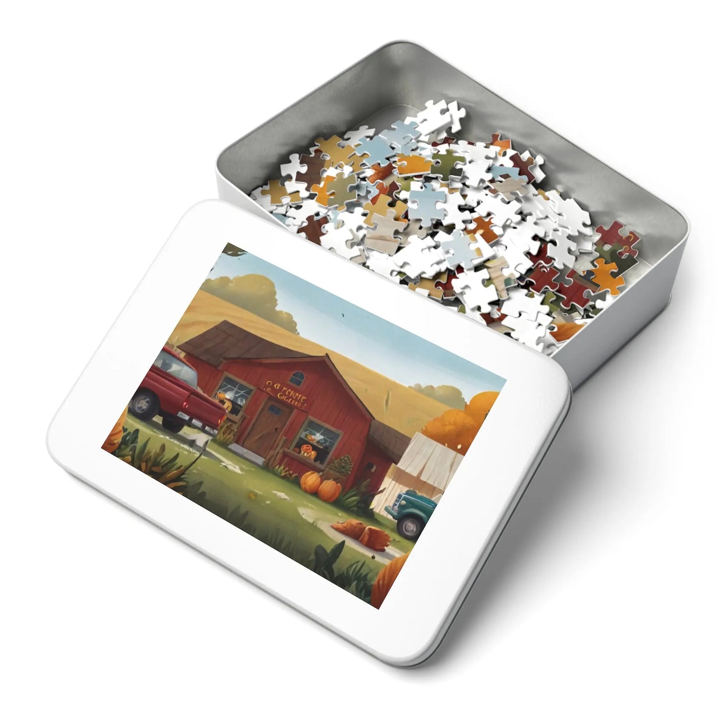 Harvest Haven Jigsaw Puzzle (252, 500, 1000-Piece) - Puzzlers Paradise