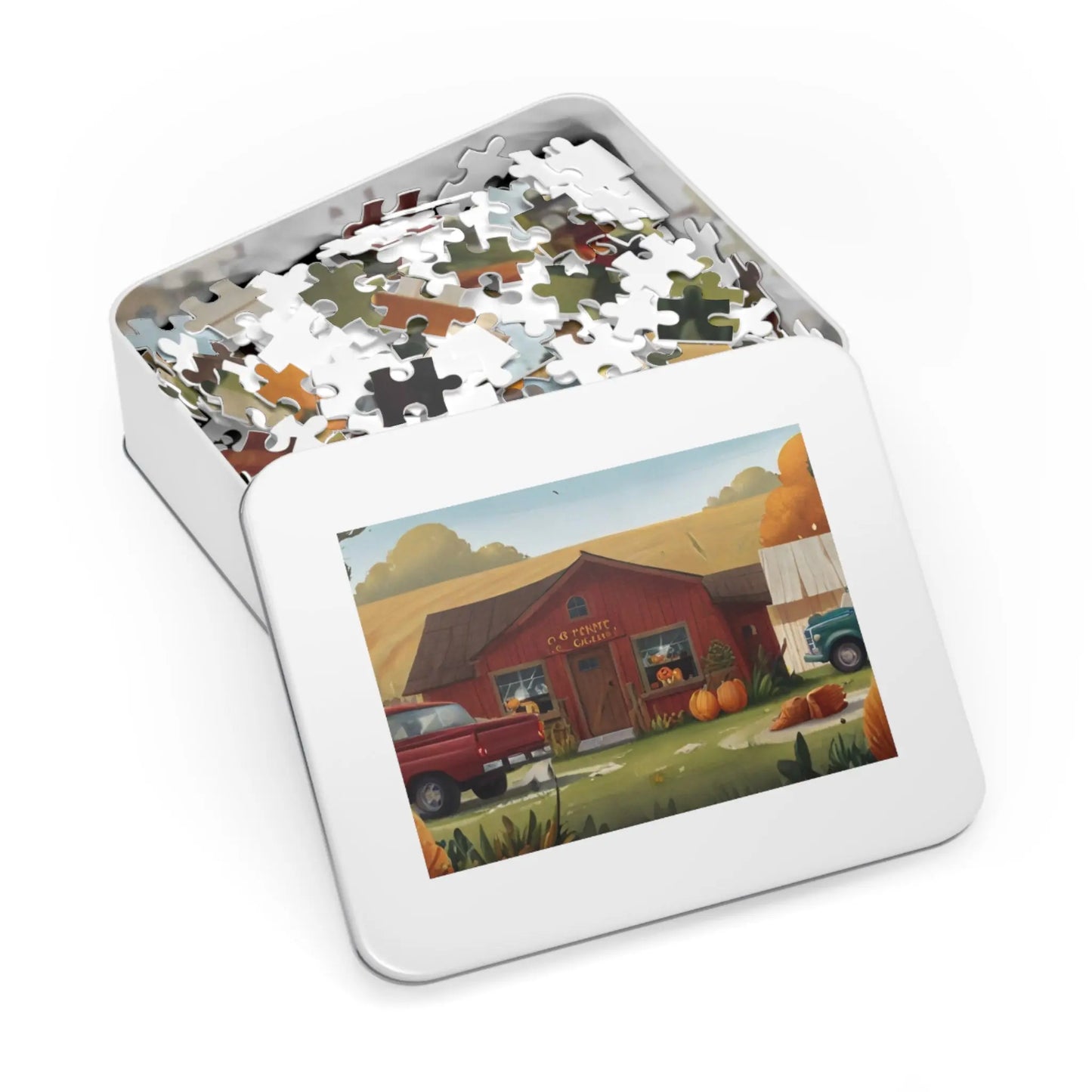 Harvest Haven Jigsaw Puzzle (252, 500, 1000-Piece) - Puzzlers Paradise