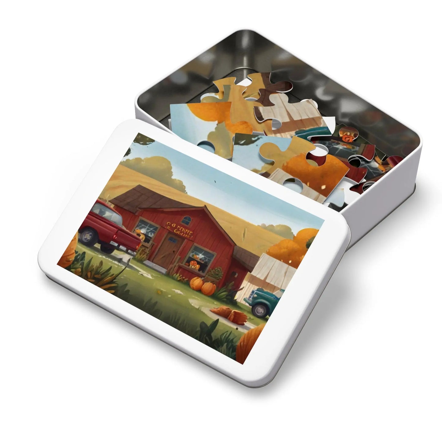 Harvest Haven Jigsaw Puzzle (252, 500, 1000-Piece) - Puzzlers Paradise