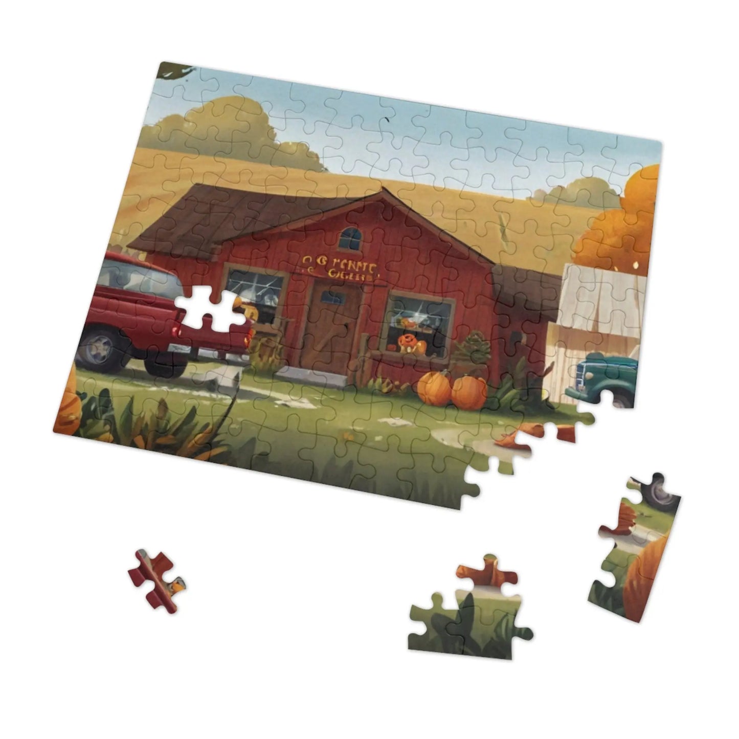 Harvest Haven Jigsaw Puzzle (252, 500, 1000-Piece) - Puzzlers Paradise