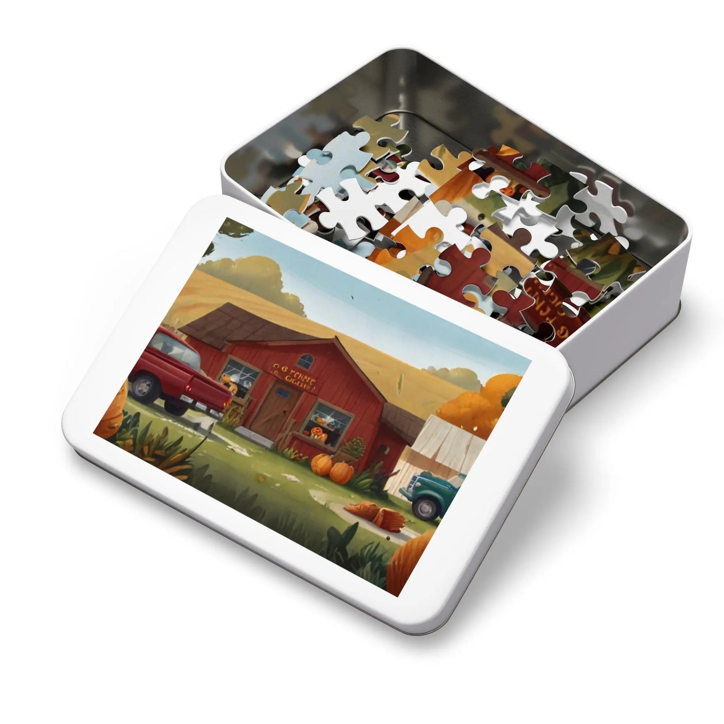 Harvest Haven Jigsaw Puzzle (252, 500, 1000-Piece) - Puzzlers Paradise