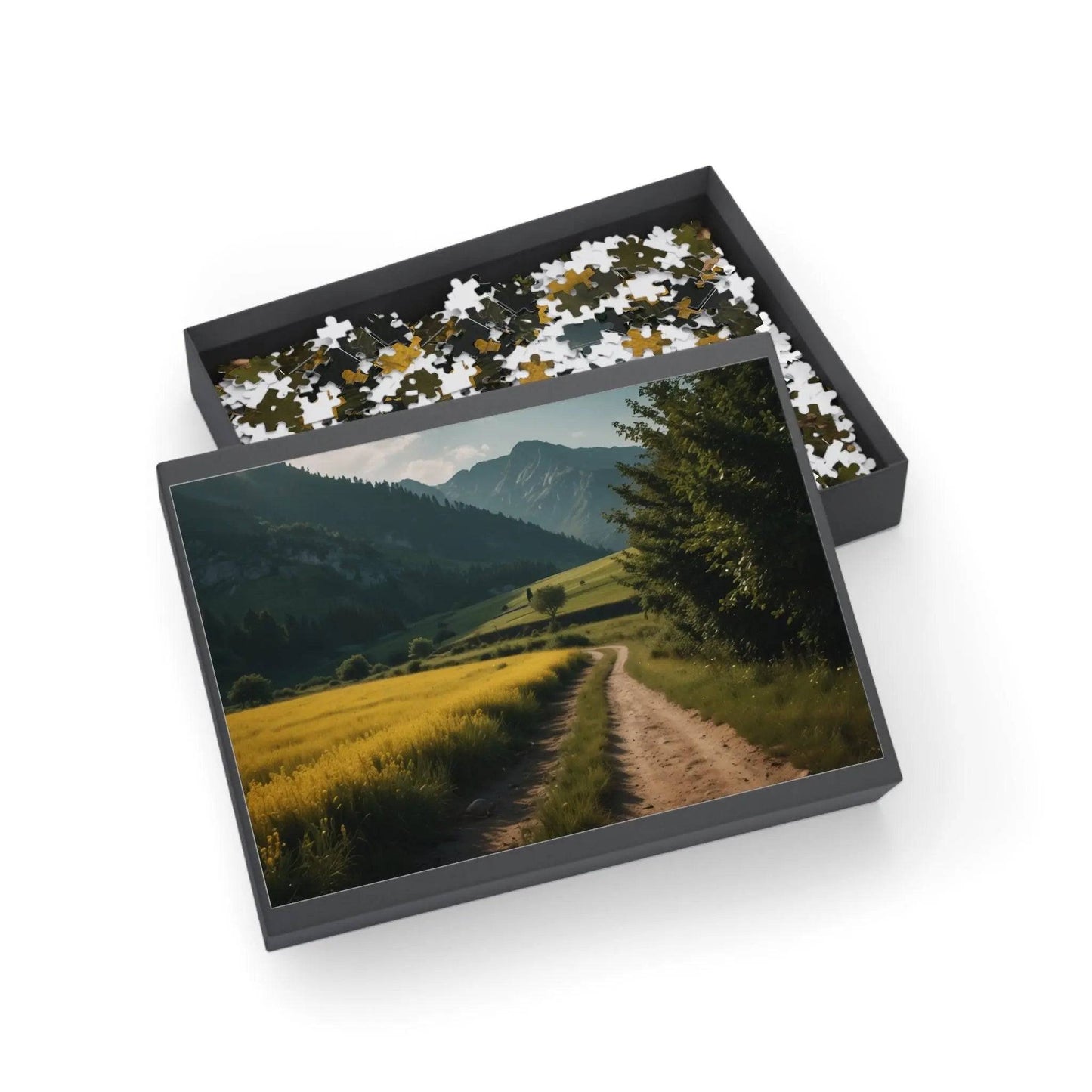 Meadow Trail Puzzle (96, 252, 500, 1000-Piece) - Puzzlers Paradise
