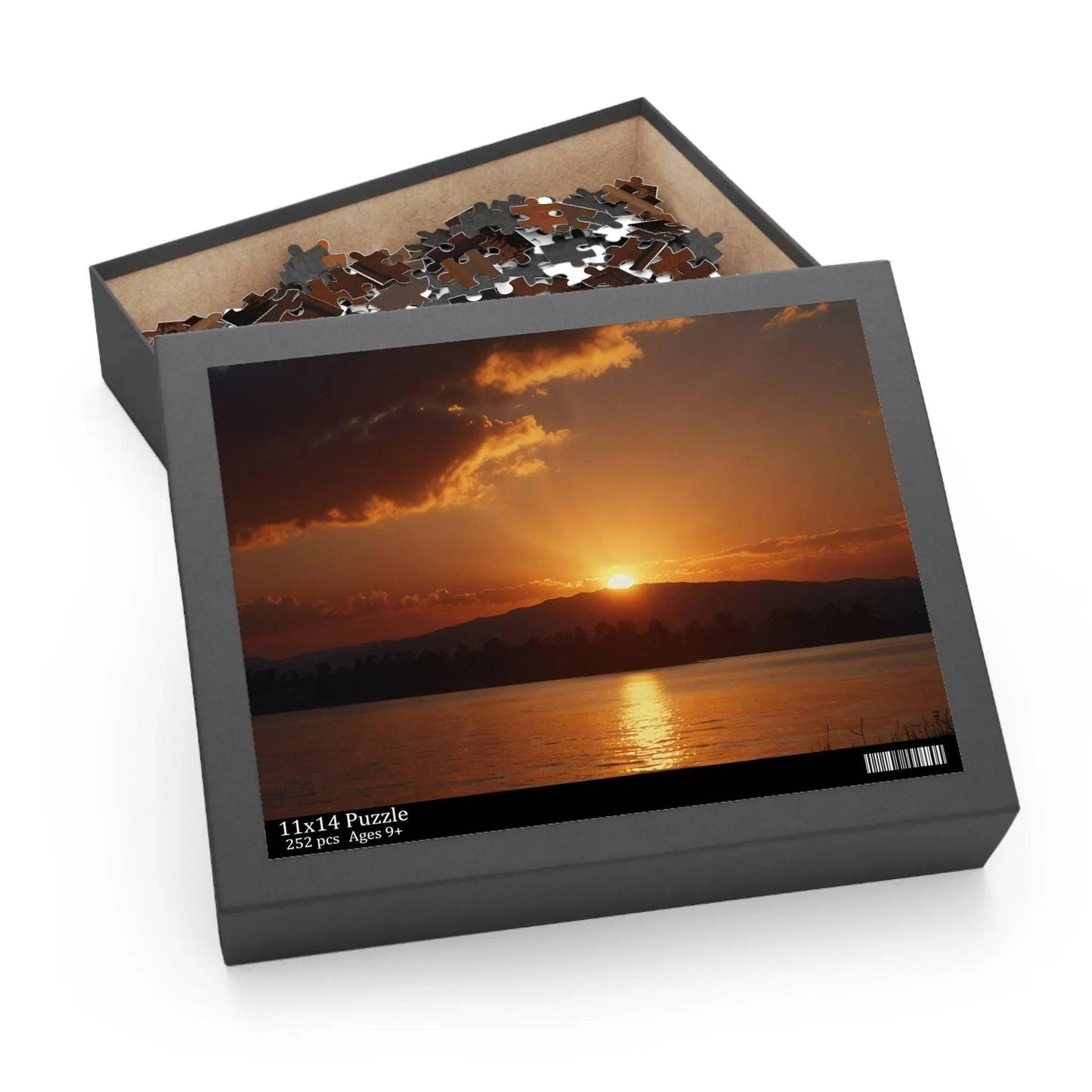 Sunset Serenity Puzzle (120, 252, 500-Piece) - Puzzlers Paradise