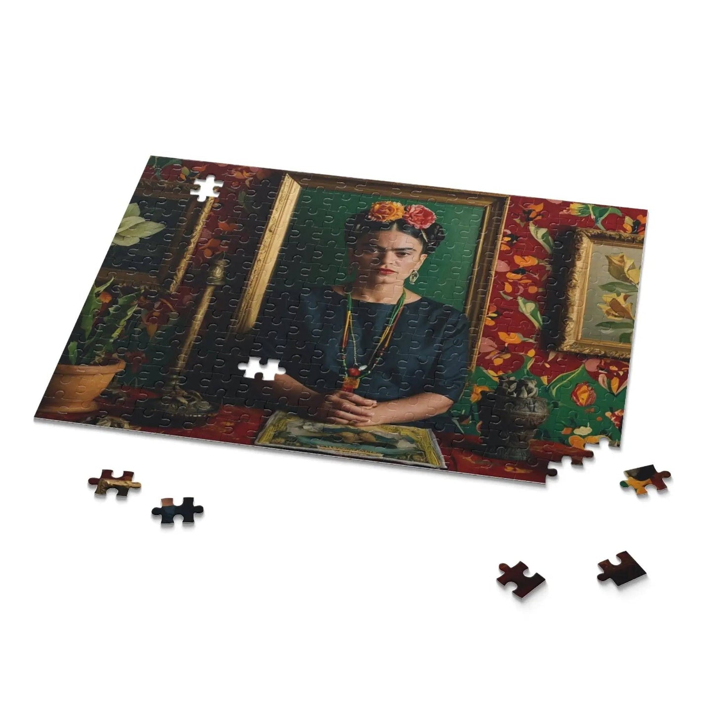 The Essence of Frida Puzzle (120, 252, 500-Piece) - Puzzlers Paradise