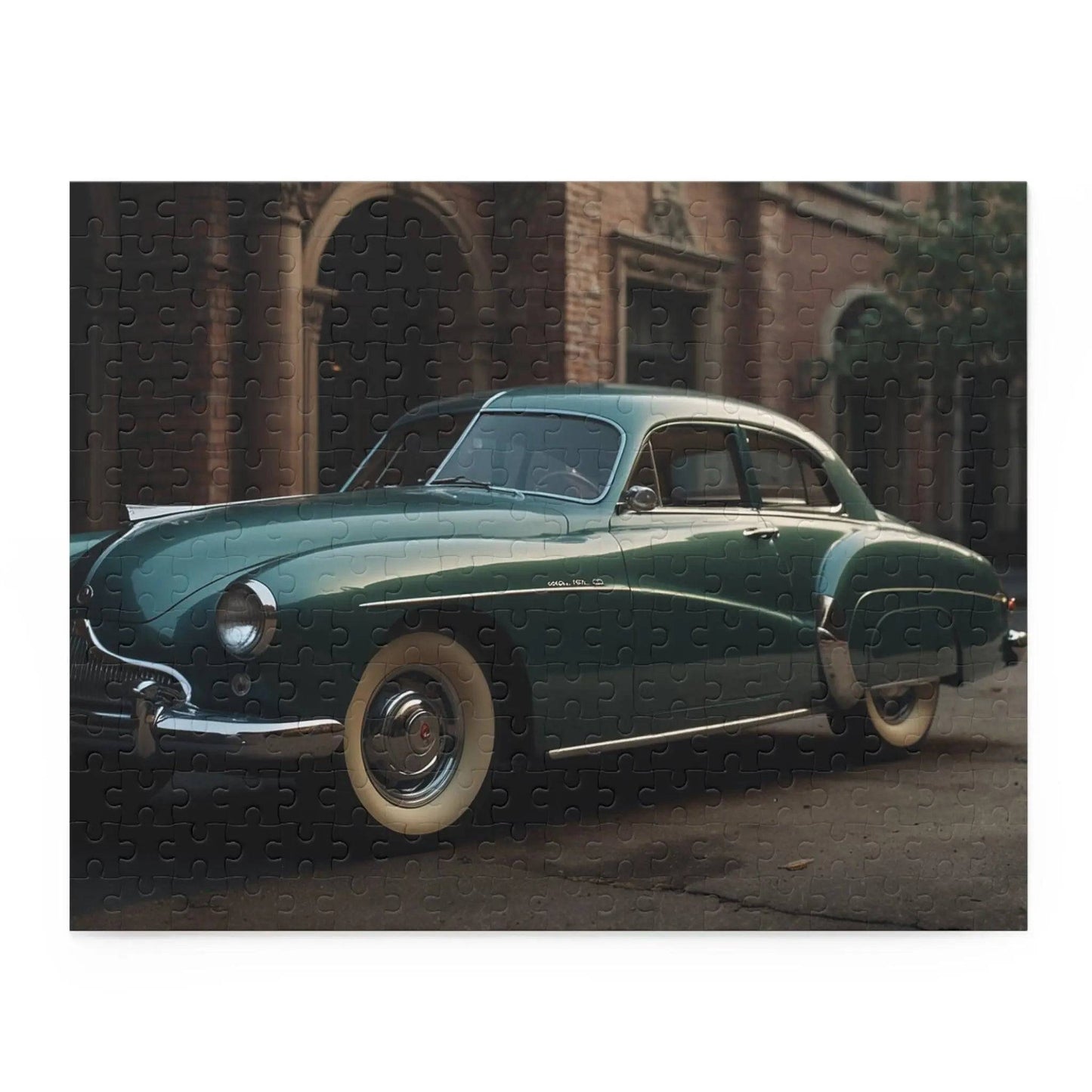Vintage Elegance on Wheels Puzzle (120, 252, 500-Piece) - Puzzlers Paradise