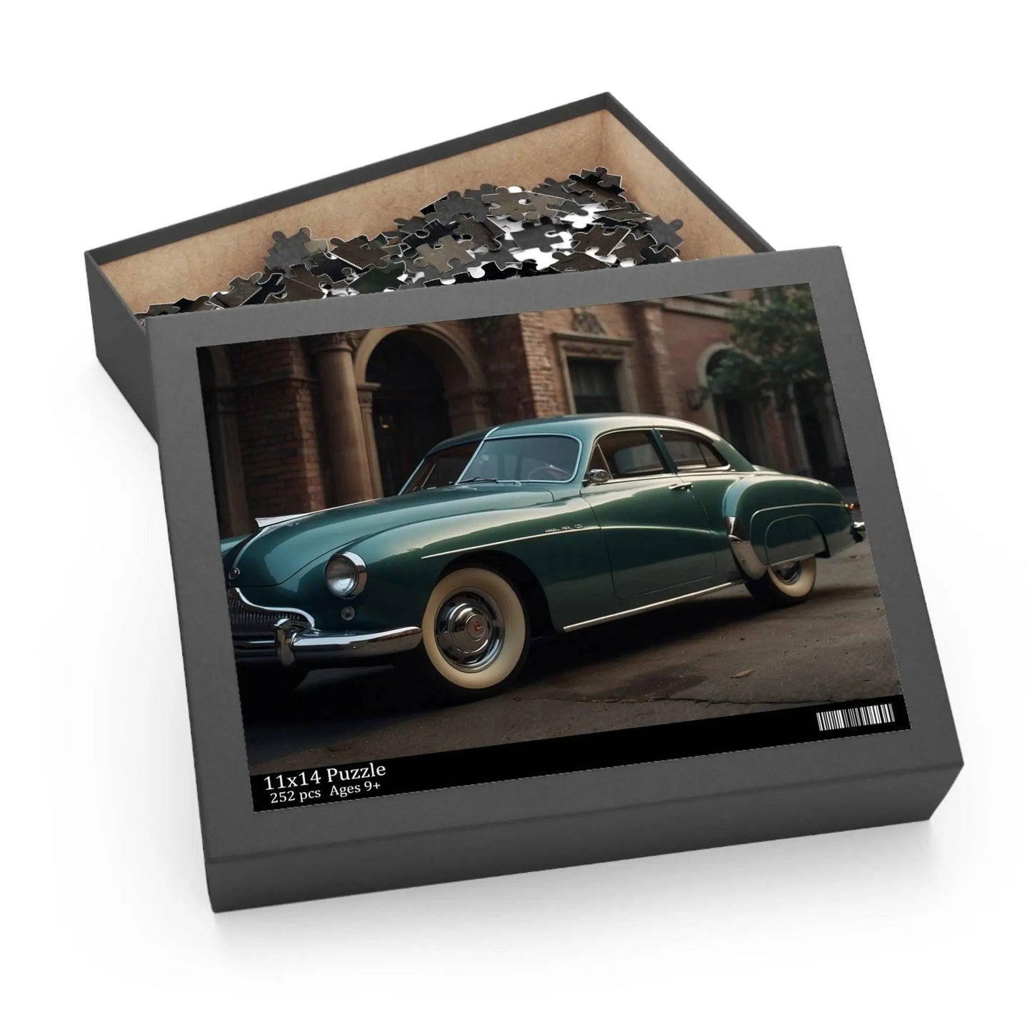 Vintage Elegance on Wheels Puzzle (120, 252, 500-Piece) - Puzzlers Paradise