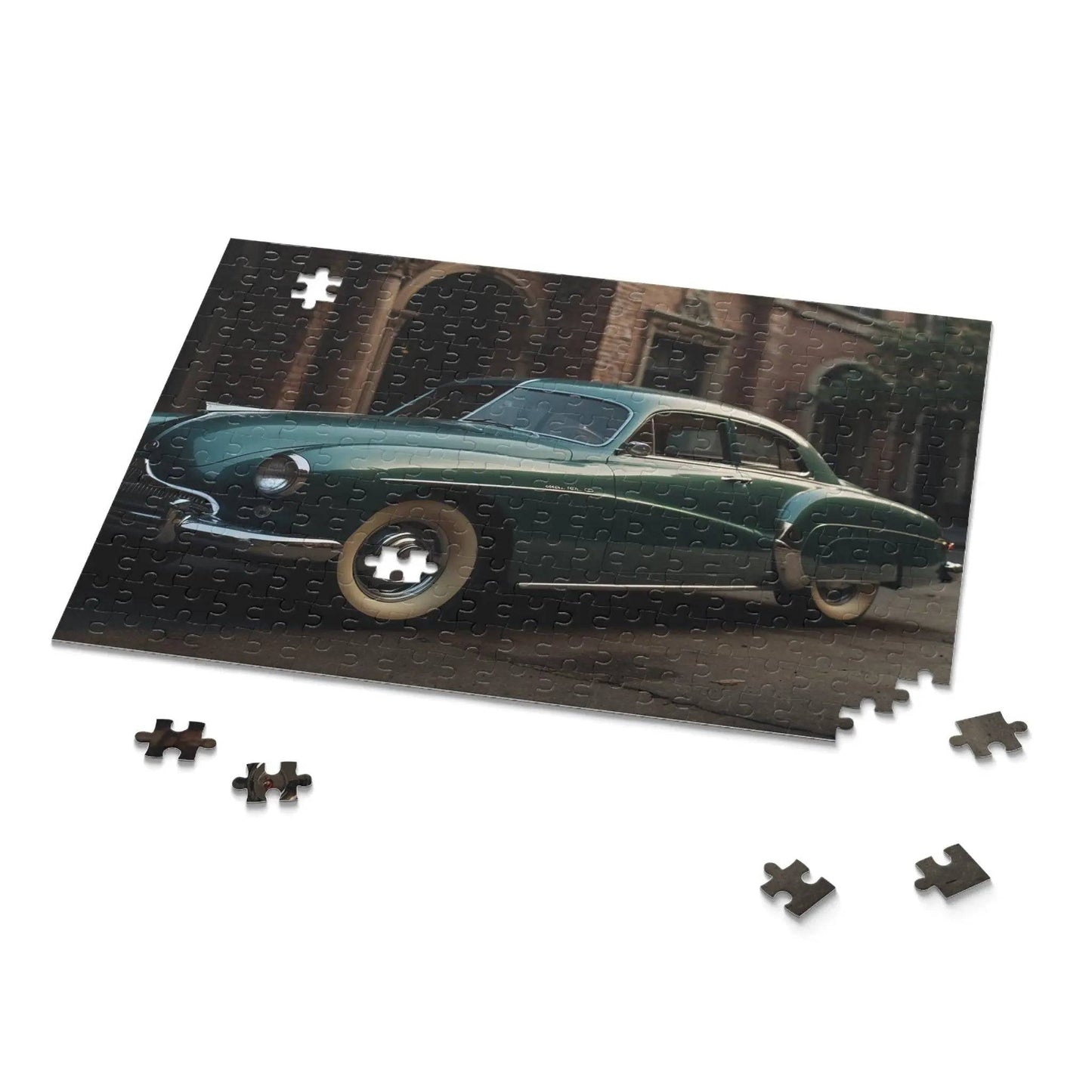 Vintage Elegance on Wheels Puzzle (120, 252, 500-Piece) - Puzzlers Paradise