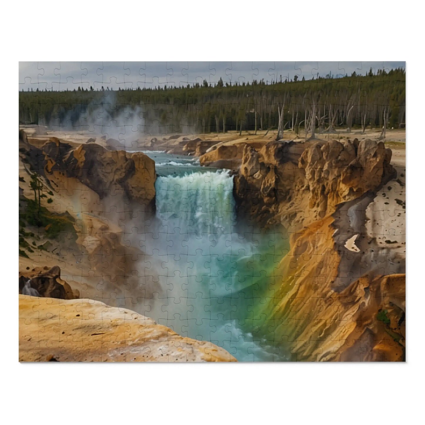 Yellowstone Serenity Jigsaw Puzzle (252, 500, 1000-Piece) - Puzzlers Paradise