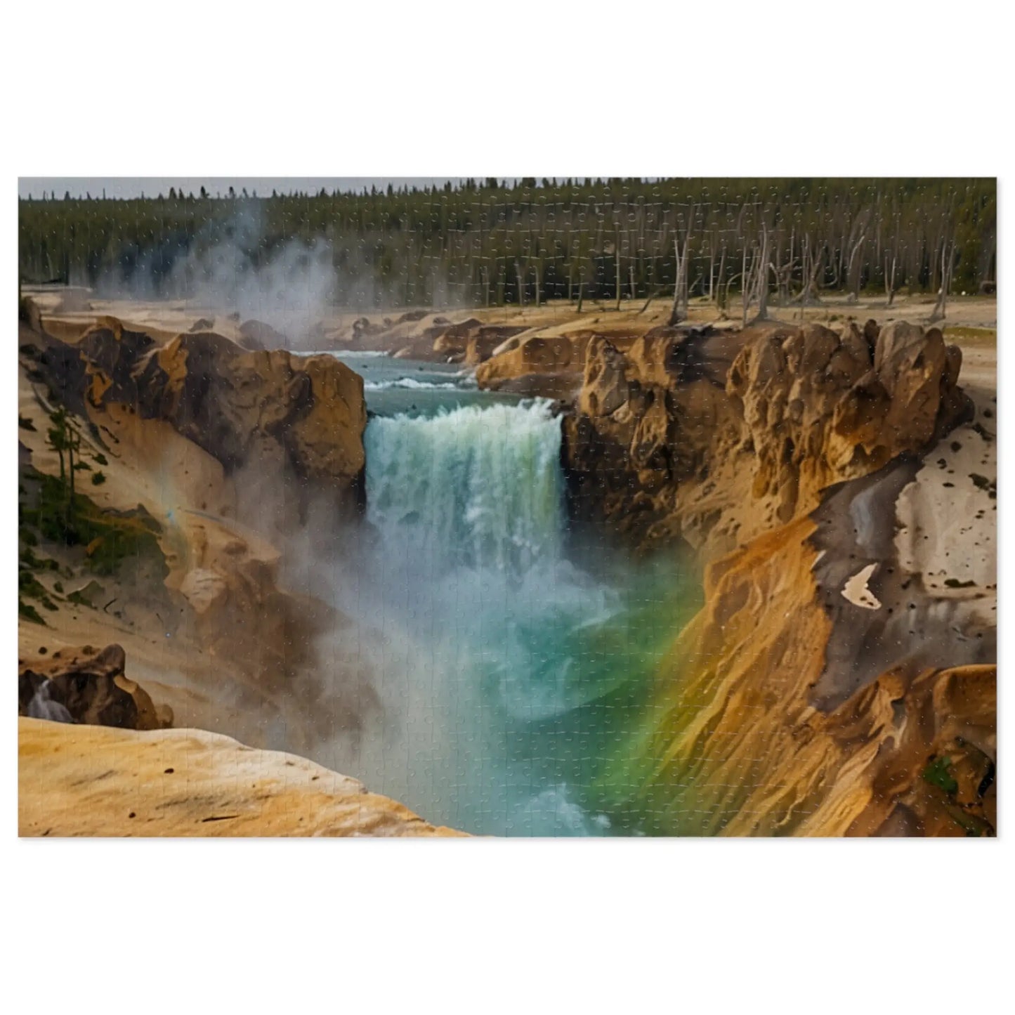Yellowstone Serenity Jigsaw Puzzle (252, 500, 1000-Piece) - Puzzlers Paradise
