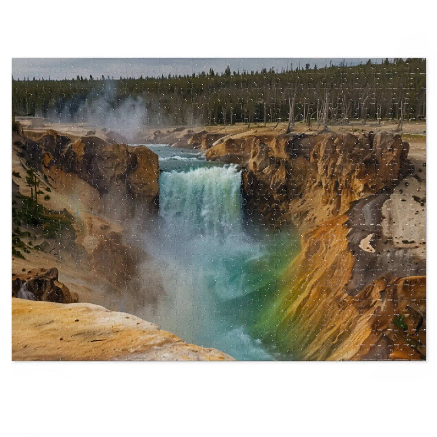 Yellowstone Serenity Jigsaw Puzzle (252, 500, 1000-Piece) - Puzzlers Paradise
