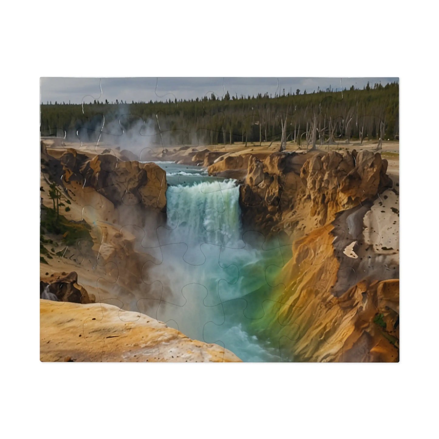 Yellowstone Serenity Jigsaw Puzzle (252, 500, 1000-Piece) - Puzzlers Paradise
