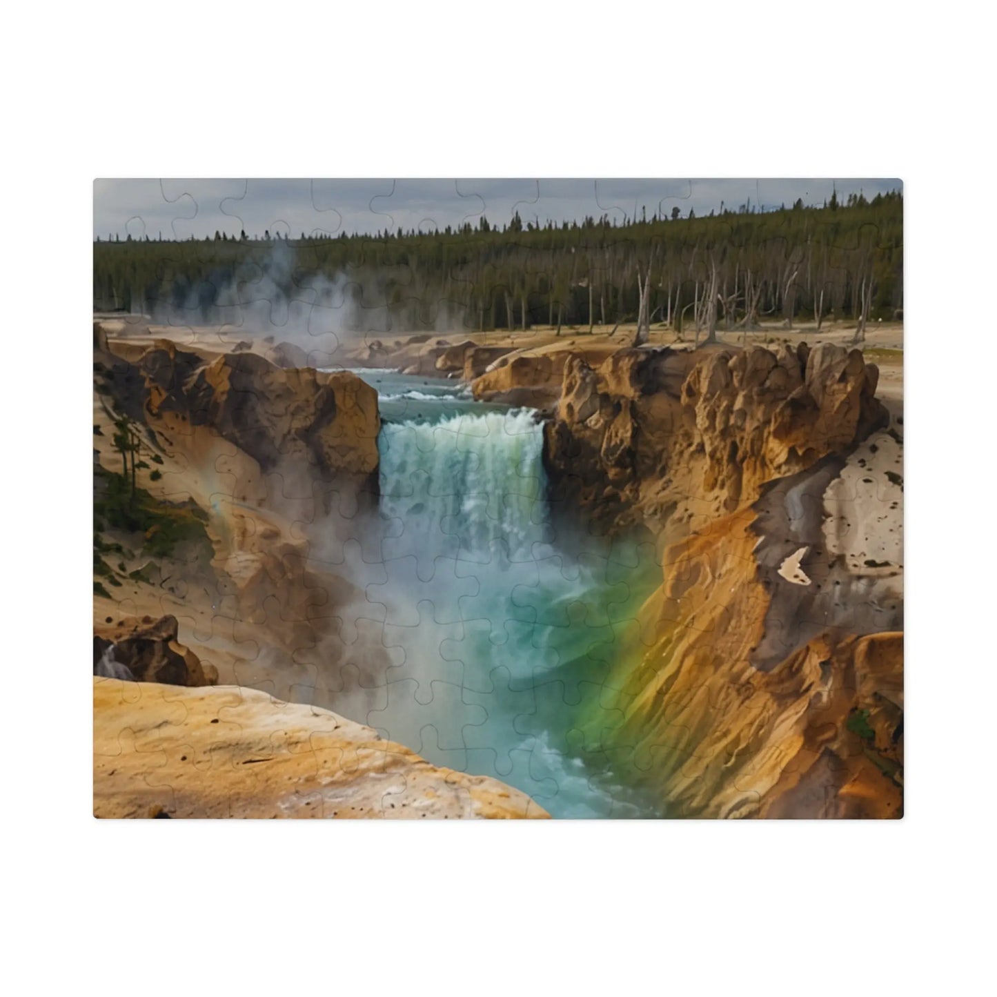 Yellowstone Serenity Jigsaw Puzzle (252, 500, 1000-Piece) - Puzzlers Paradise