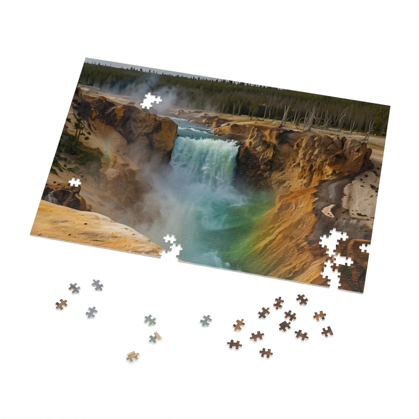 Yellowstone Serenity Jigsaw Puzzle (252, 500, 1000-Piece) - Puzzlers Paradise