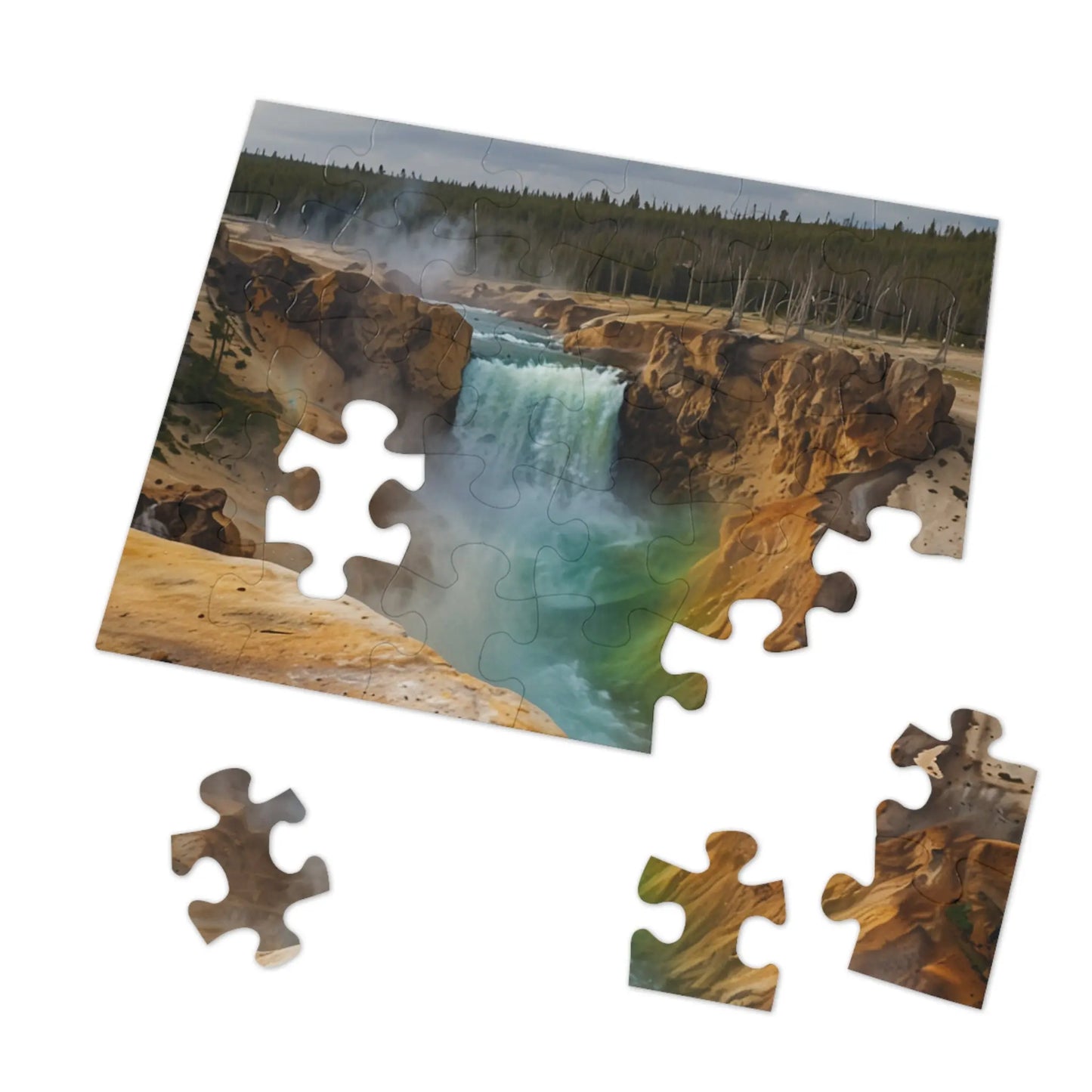 Yellowstone Serenity Jigsaw Puzzle (252, 500, 1000-Piece) - Puzzlers Paradise