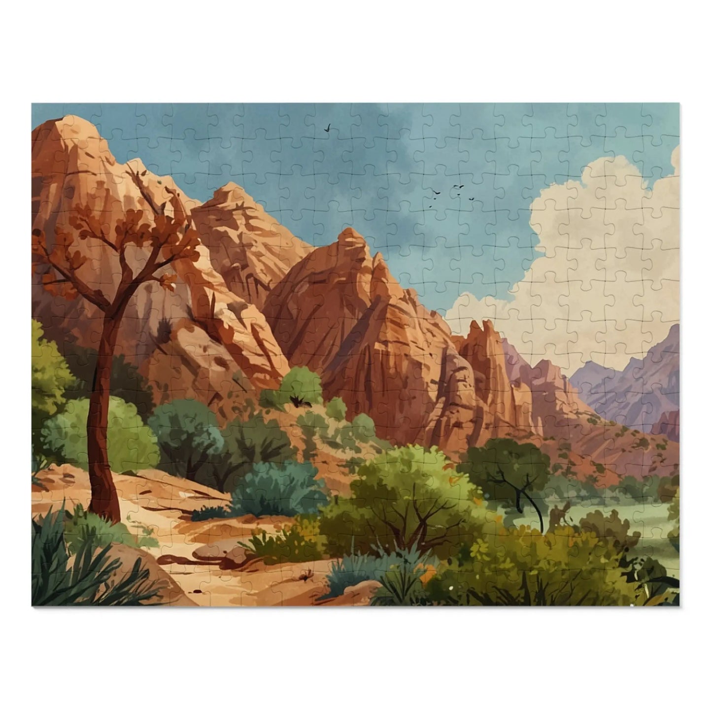 Zion Majesty Jigsaw Puzzle (252, 500, 1000-Piece) - Puzzlers Paradise