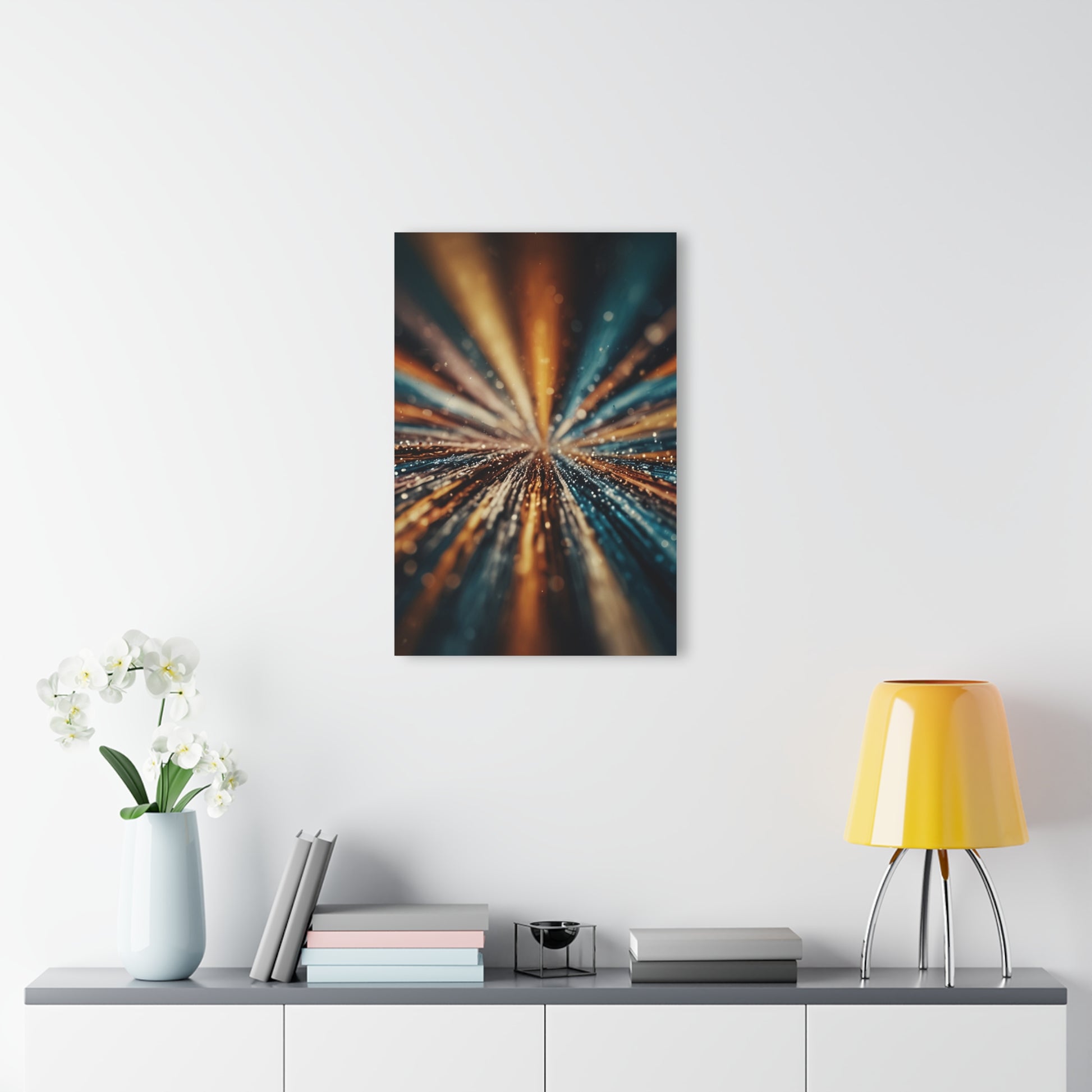 Chromatic Genesis: Premium Acrylic Wall Art Prints (French Cleat Hanging)  Puzzlers Paradise