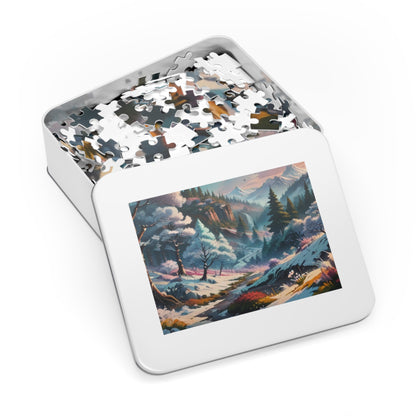 Silver Mist Valley Jigsaw Puzzle (30, 110, 252, 500, 1000-Piece)