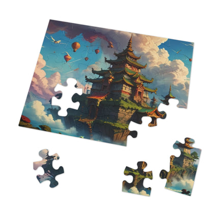 Floating Temples Jigsaw Puzzle (30, 110, 252, 500, 1000-Piece)