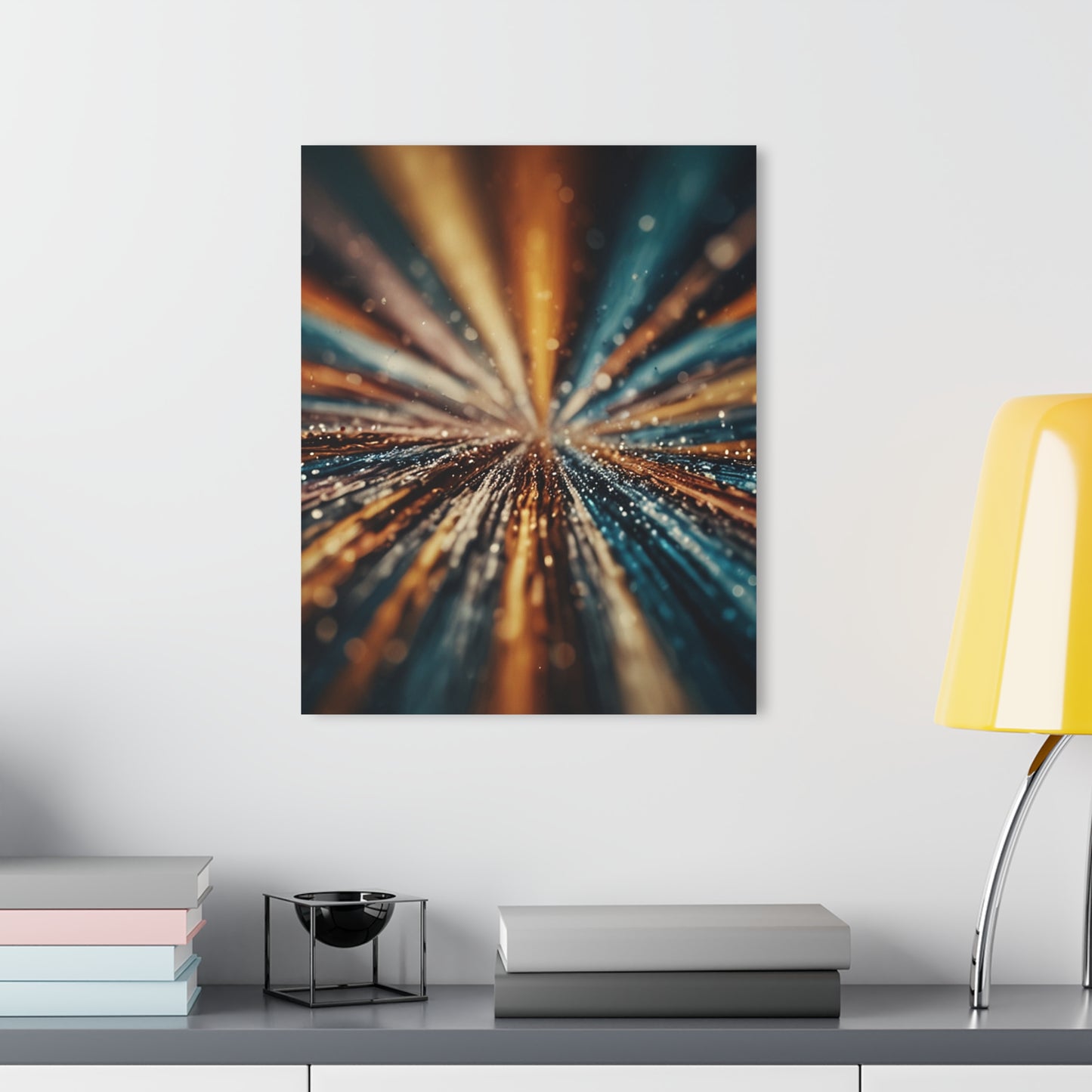 Chromatic Genesis: Premium Acrylic Wall Art Prints (French Cleat Hanging)  Puzzlers Paradise