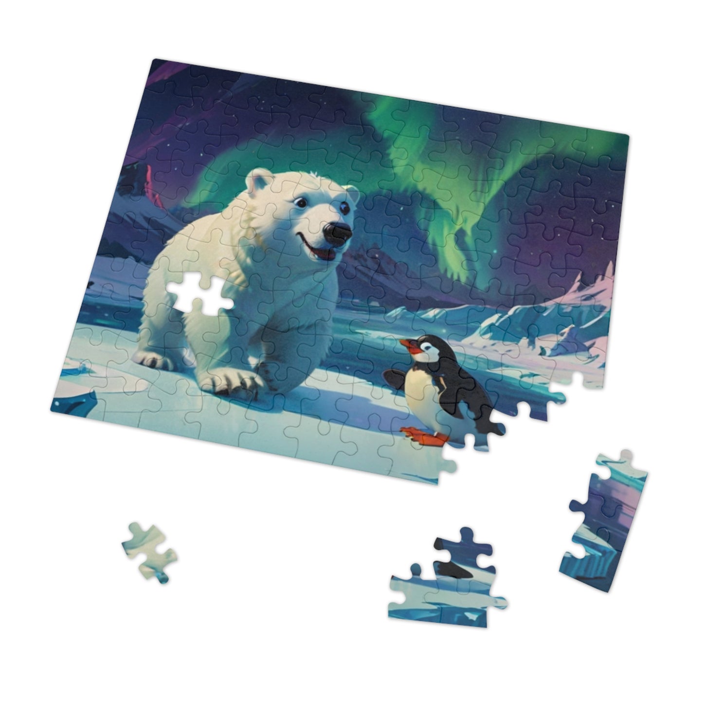 Polar Friends Jigsaw Puzzle (30, 110, 252, 500, 1000-Piece)