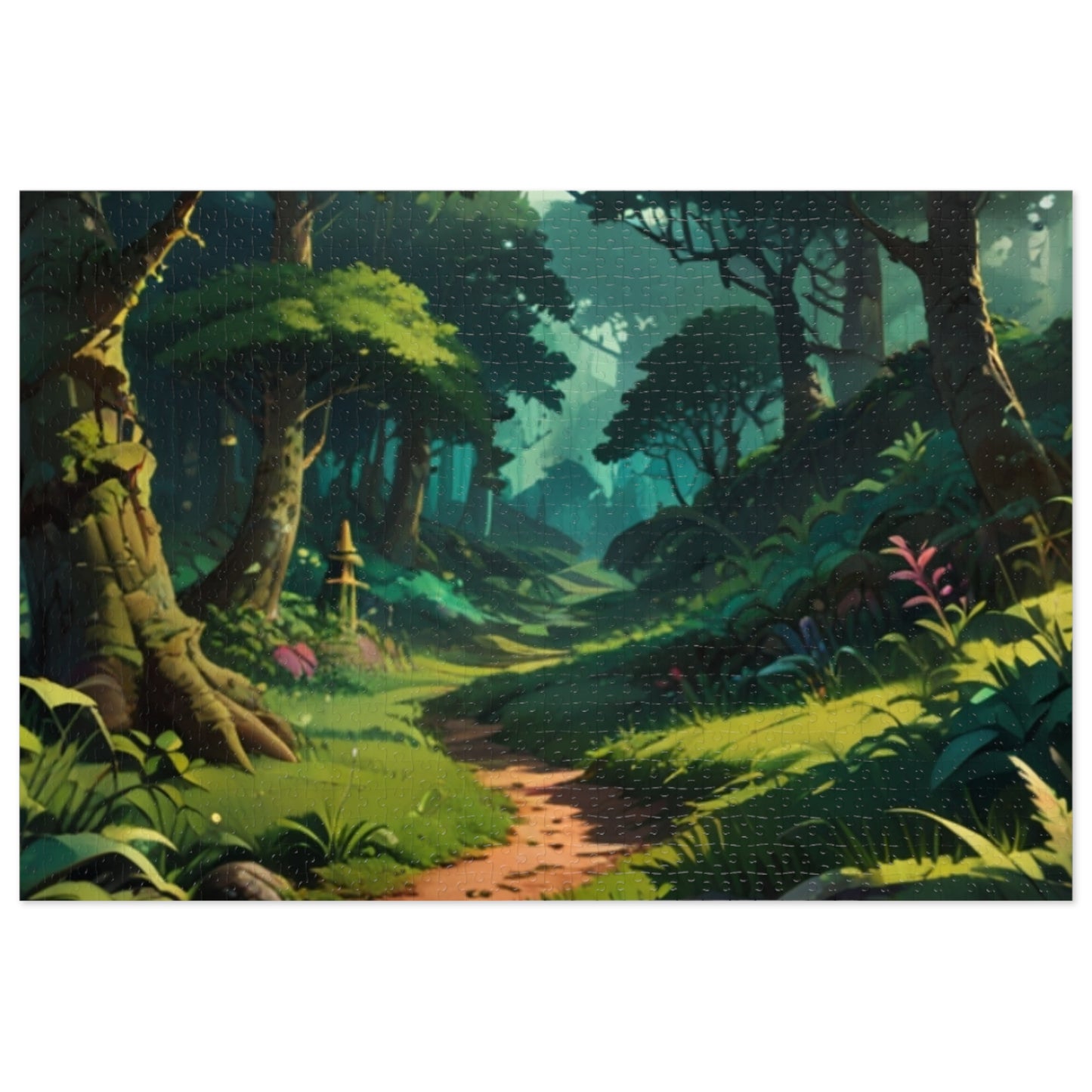 Emerald Forest Jigsaw Puzzle (30, 110, 252, 500, 1000-Piece)