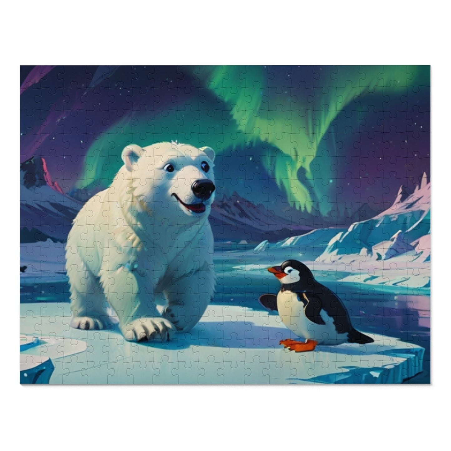 Polar Friends Jigsaw Puzzle (30, 110, 252, 500, 1000-Piece)