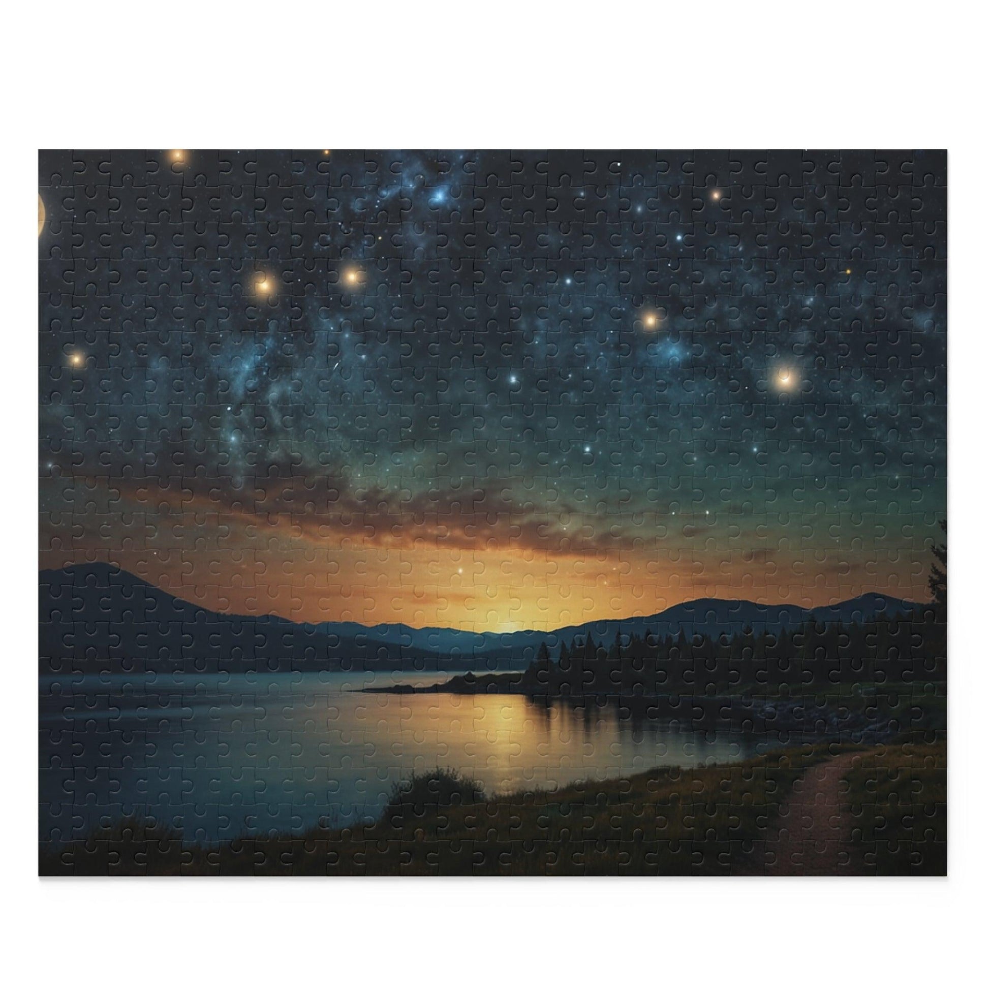 Celestial Shoreline Puzzle (120, 252, 500-Piece) - Puzzlers Paradise