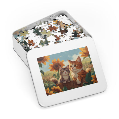 Summer Whimsy Kittens Jigsaw Puzzle (252, 500, 1000-Piece)