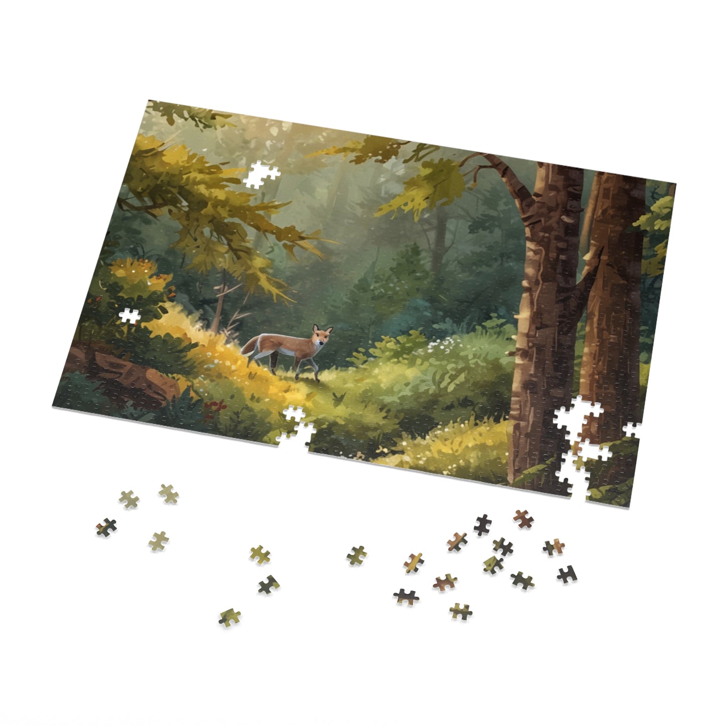 Great Smoky Mountains Forest Walk Jigsaw Puzzle (252, 500, 1000-Piece)
