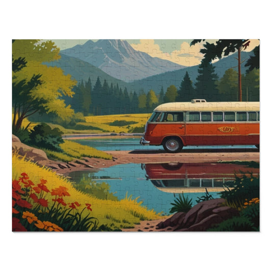 Mountain Reflections Van Jigsaw Puzzle (252, 500, 1000-Piece)