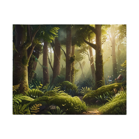 City Buzz and Nature Tranquility Jigsaw Puzzle (252, 500, 1000-Piece)