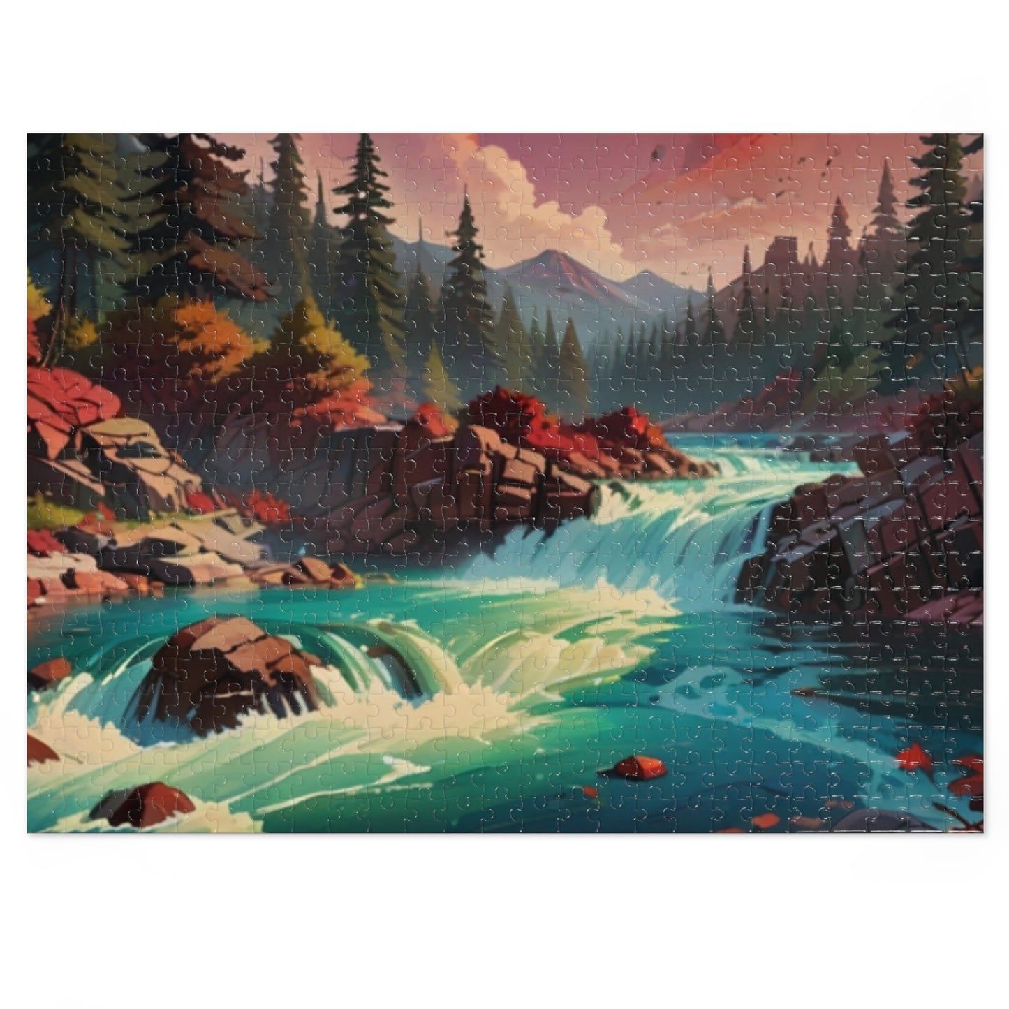 Ruby Rapids Jigsaw Puzzle (30, 110, 252, 500, 1000-Piece)