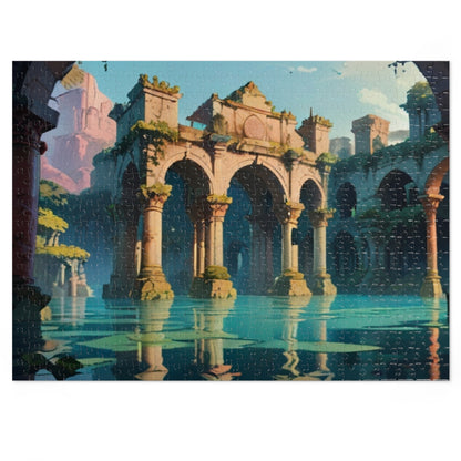 Sunken Palace Jigsaw Puzzle (30, 110, 252, 500, 1000-Piece) - Puzzlers Paradise