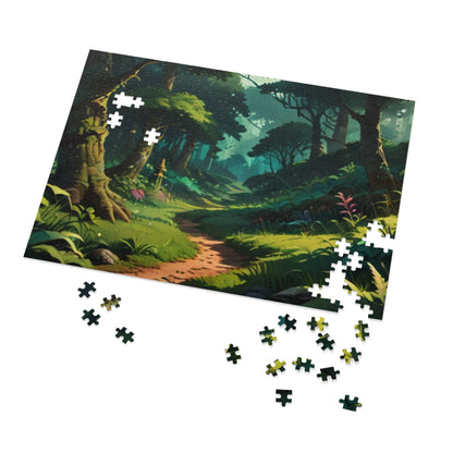 Emerald Forest Jigsaw Puzzle (30, 110, 252, 500, 1000-Piece)