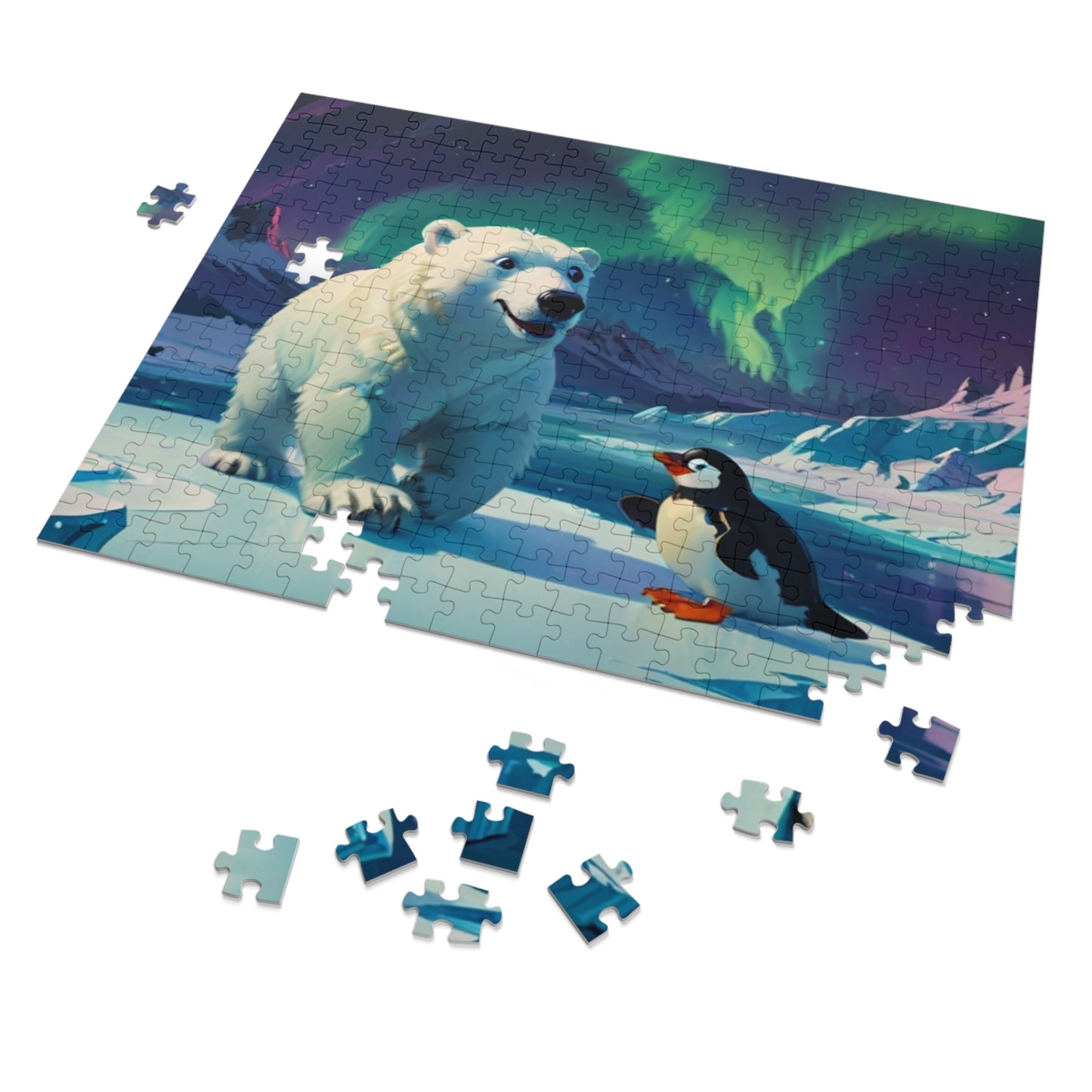 Polar Friends Jigsaw Puzzle (30, 110, 252, 500, 1000-Piece)