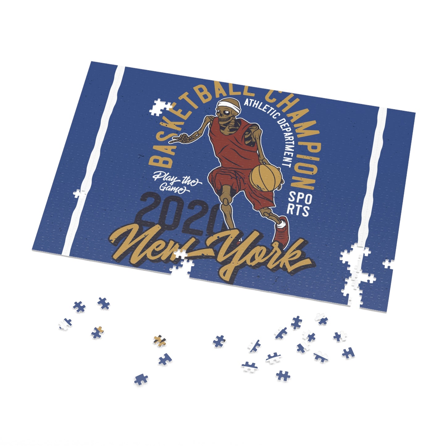 2021 New York Basketball Champion Jigsaw Puzzle (252, 500, 1000-Piece)