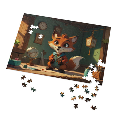 Inventor Fox Jigsaw Puzzle (30, 110, 252, 500, 1000-Piece)