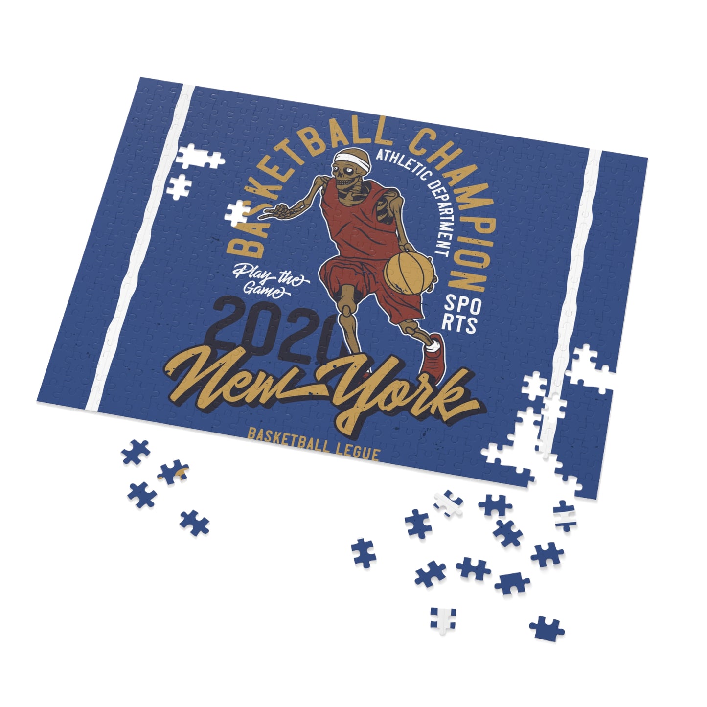 2021 New York Basketball Champion Jigsaw Puzzle (252, 500, 1000-Piece)