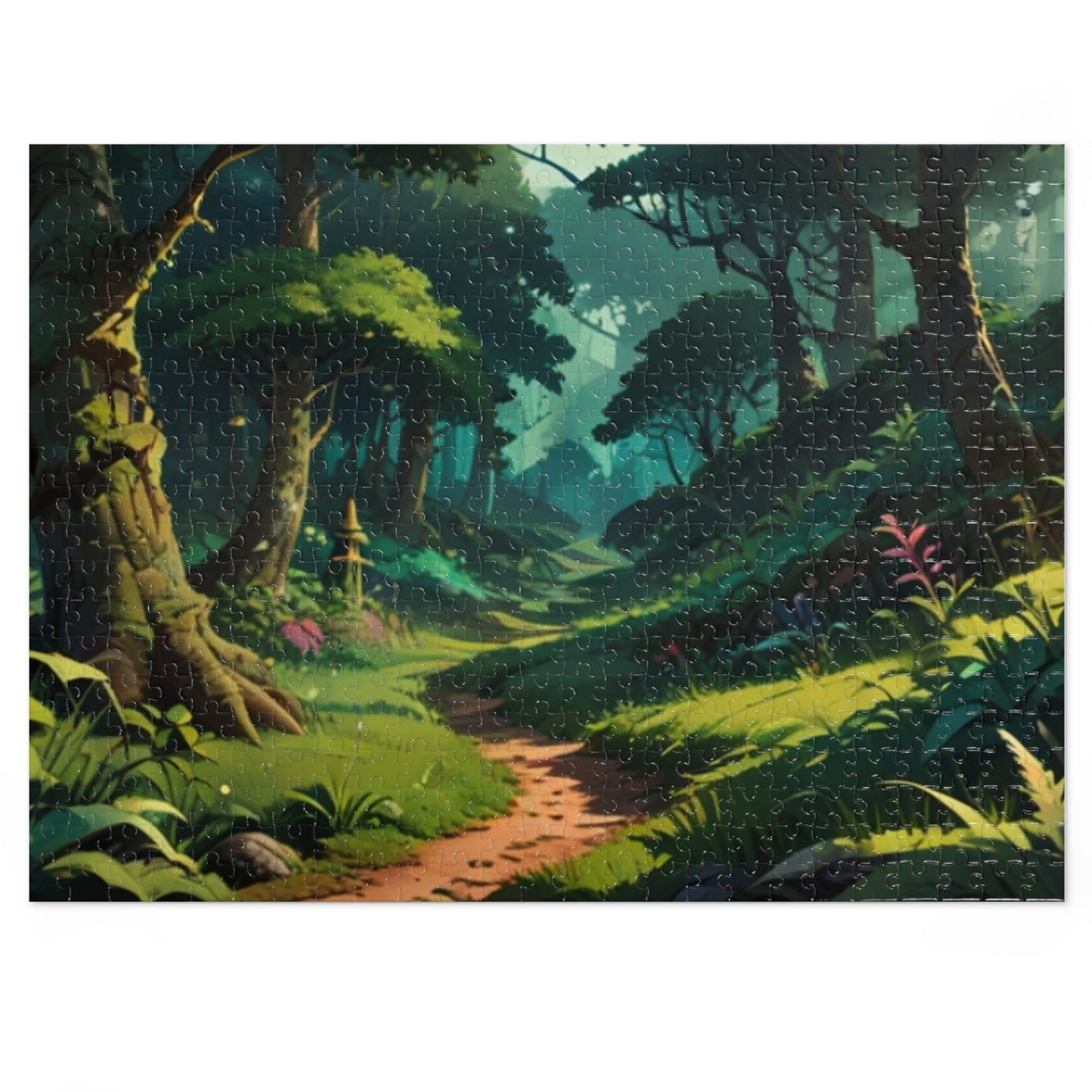 Emerald Forest Jigsaw Puzzle (30, 110, 252, 500, 1000-Piece)